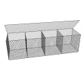 Galvanized gabion wall, hot-dip galvanized hexagonal woven gabion basket. Philippine Gabion